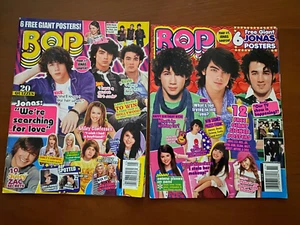 2008 BOP MAGAZINE LOT (4) JONAS BROTHERS, MILEY, DEMI, SELENA, ZAC - Picture 1 of 2