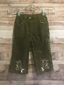 NEU MIT ETIKETT GYMBOREE MÄDCHEN KORD GLITZER HOSE WINTER PRINZESSIN 18-24 MONATE GRÜN - Bild 1 von 2