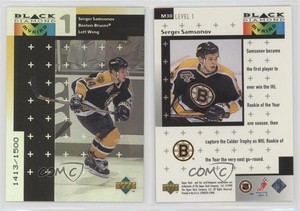 1998-99 Upper Deck Black Diamond Myriad /1500 Sergei Samsonov #M30