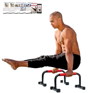Rubberbanditz Parallettes Bars for Push Ups & Dip | Lightweight, Heavy Duty - Picture 1 of 8
