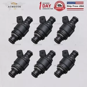 6PCS Fuel Injectors MJY100620 For 2002 2003 Land Rover Freelander 2.5L - Foto 1 di 6