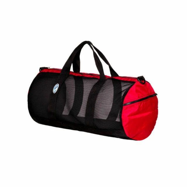Stahlsac 26" Mesh Duffel Dive Bag Red W126 888927red