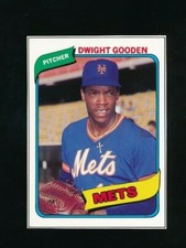 1990 Baseball Card Boom #2 Dwight Gooden repli hand cut great to get auto'd 