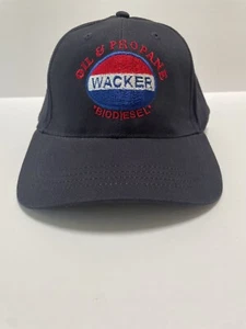 WACKER Biodiesel Oil & Propane Hat - Navy, CAP America, Adjustable, Furry, Patch - Picture 1 of 5