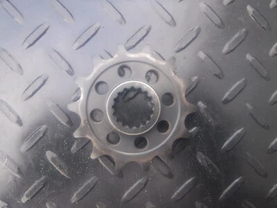 2007 SUZUKI RMZ450 СТАЛЬНОЙ ПЕРЕДНИЙ ПРОМЕЖУТОЧНЫЙ ВАЛ ЗВЕЗДОЧКА 14T RMZ 450 05 06 07 - Изображение 1 из 4