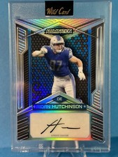 Aidan Hutchison 2022 Wild Card Alumination Pro-Look, AB-2, Auto #56/100 Sealed