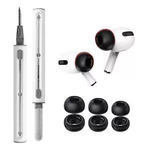 Premium Memory Foam Replacement Ear Tips for Airpods Pro & Airpods Pro 2Nd Gener - Picture 1 of 7