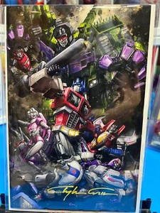 TRANSFORMERS #20 CLAYTON CRAIN EXCLUSIVO FIRMADO VIRGIN LTD 242 - Imagen 1 de 3