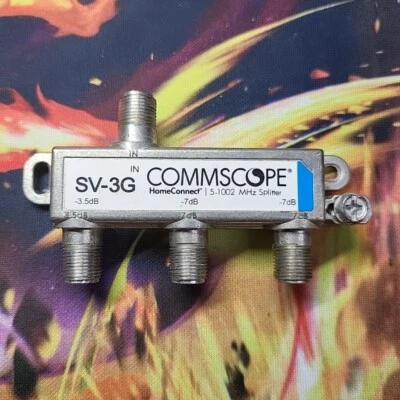 CommScope SV3G 5–1002MHz HomeConnect Three-way Splitter for COAX Cables - Image 1 of 4
