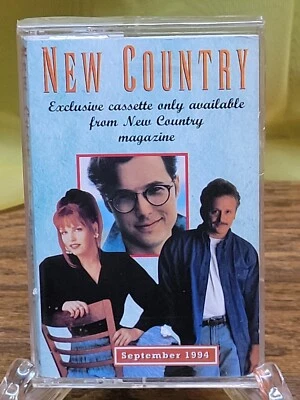Sealed September 1994 New Country Magazine Cassette The Tractors NIP NOS Rare - Image 1 of 2