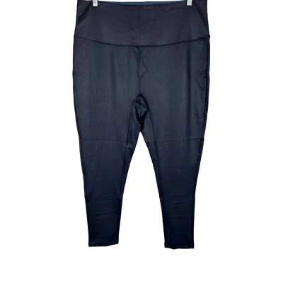 Mujer con Control Mujer Reg. Leggings de cuero sintético con control de barriga talla X-grande Foto 1 de 2