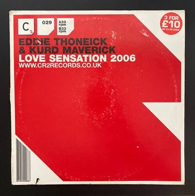 Eddie Thoneick & Kurd Maverick – Love Sensation 2006, House, 12" Vinyl record - Image 1 of 4