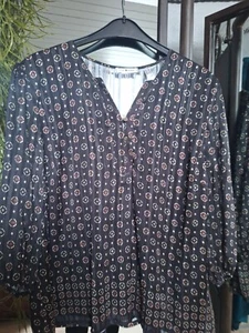 Bluse Tunika Punt Roma Gr. 46/XL neuwertig edel - Bild 1 von 5