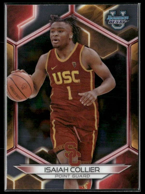 2023-24 Bowman University Best #93 Isaiah Collier - Image 1 of 2