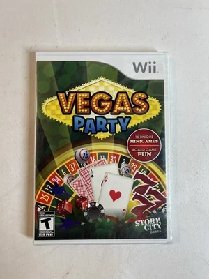 Vegas Party (Nintendo Wii, 2009) 15 Minifames NEW FACTORY SEALED - Image 1 of 4