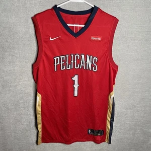 Zion Williamson Trikot Nike New Orleans Pelicans Größe 54 rot Swingman NBA - Bild 1 von 12