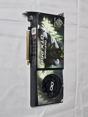 GEFORCE GTX 260 MAXCORE 55 896MB GDDR3 PCI-E DVI-I X2 GRAPHICS CARD - Image 1 of 4