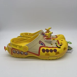 Zueco clásico submarino Crocs The Beatles X amarillo 210893-90H M9 / W11 - Imagen 1 de 11