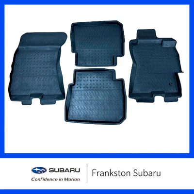 Genuine Subaru Outback Liberty MY04-MY09 Rubber Floor Mats Set Of 4 - image 1 of 2