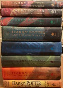 Harry Potter Hardcover Book Set 1-7 + Cursed Child J.K. Rowling - Picture 1 of 5