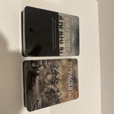 Band of Brothers and The Pacific Steelbook DVD set bundle Foto 1 de 4