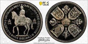 Coronación de Gran Bretaña 1953 graduación profesional PR64 DCAM - Imagen 1 de 1