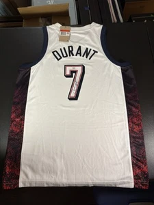 Kevin Durant Signed 2024 Team USA Olympics Jersey Autograph Rare Hot Gold PSA - Picture 1 of 21