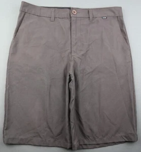 Hurley vorne flach Chino Shorts für Herren Polyester Viskose Mischung grau Gr. 31 (MSR 33x10 - Bild 1 von 9