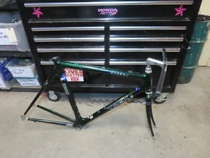 Trek 5200 Carbon Racing Road Bike Frame Forks,Neck & Bars - Picture 1 of 13