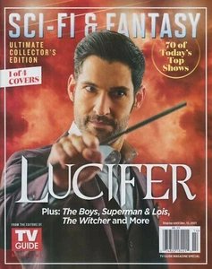 Sci Fi & Fantasy Magazine 2021 | LUCIFER | TV Guide | 1 Of 4 Covers - Picture 1 of 1