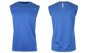 Galaxy By Harvic - Men's Moisture Wicking Wrinkle Free Performance Muscle Tee - Picture 1 of 2