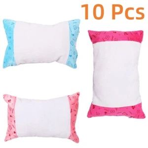 10 piezas funda de almohada en blanco por sublimación cubierta de cojín para el hogar sofá automóvil decoración de regalo - Imagen 1 de 17