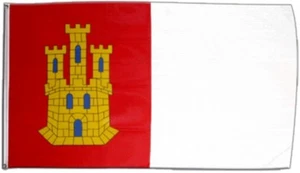 Fahne Spanien Kastilien-La Mancha Flagge kastilische Hissflagge 90x150cm - Picture 1 of 1