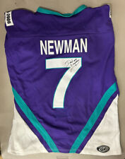 Darrel Newman Signed Autographed Game-Used Muskegon Fury Hockey Jersey
