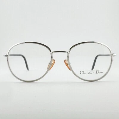 Authentic RARE Christian Dior 2060 Silver/Black Austria Frame 51mm Eyeglass - Image 1 of 4