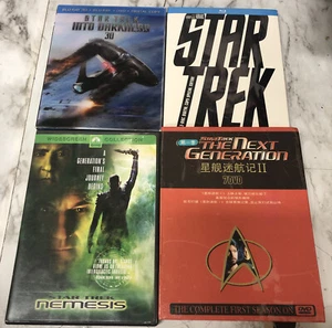Star Trek Lot Into Darkness Blu Ray 3D Nemesis The Next Generation Import - Picture 1 of 10