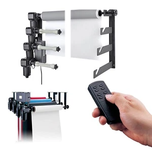 Motorisiertes Quad Hintergrund Erweiterungsantrieb Set für Papier oder Vinyl Hintergründe - Bild 1 von 7