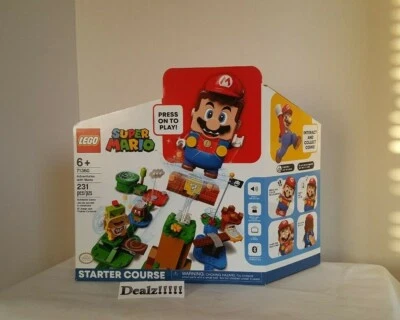 НОВЫЙ ~ LEGO Super Mario приключения с Mario стартовый курс 71360 здание - Изображение 1 из 2