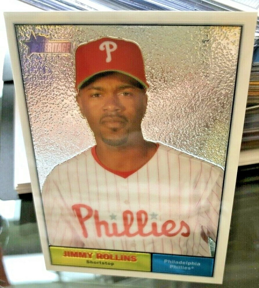 2010 Heritage Chrome Rollins Mint #C30 185/1961  Serial Numbered - Image 1 of 4