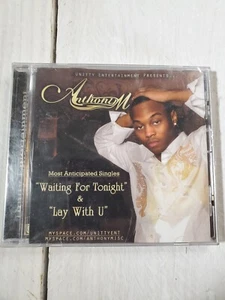 Anthony M - Hit Singles - Waiting for U Tonight / Lay With U Single CD Rare OOP - Picture 1 of 2