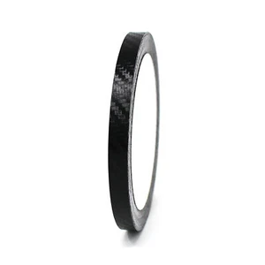 10m Tiras decorativas 8mm Carbono Negro Coche Moto Tiras decorativas Tiras laterales - Imagen 1 de 7