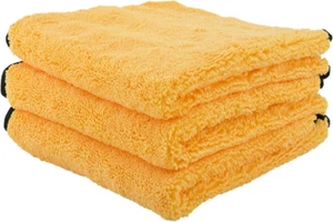 MIC 506 03 Professional Grade Premium Microfiber Towels, Gold (16 Inch X 16 I... - Picture 1 of 1