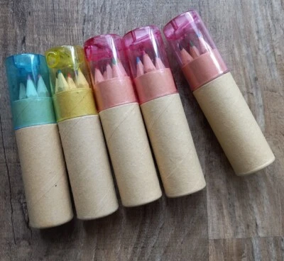 Kinder Geburtstag Malen Stifteboxen 5Stück-neu - Bild 1 von 3