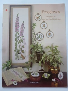 FUCHSHANDSCHUHE - Bilder im Kreuzstich - Stickmuster - Bild 1 von 7