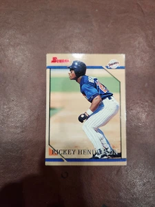 1996 Bowman #38 Rickey Henderson Baseball Card - Picture 1 of 1