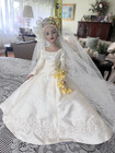 Tiny Kitty Collier Bride Doll Tonner Forever Yours 10 in. Added Flowers, Tiara