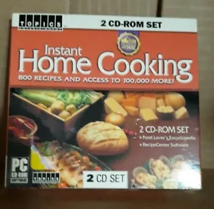 Instant Home Cooking (PC CD) New US Retail Store Edition Sealed - Picture 1 of 1