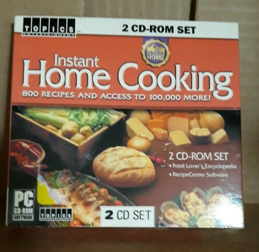 Instant Home Cooking (PC CD) New US Retail Store Edition Sealed - Image 1 of 1