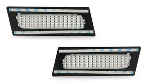 fit 06 07 08 AUDI A4 S4 B7 Sedan Clear Bumper Side Marker Lights PAIR - Picture 1 of 1