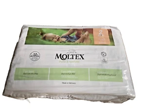 4 Pack 152 Stk. MOLTEX Nature No1 Nappies Öko Babywindeln MINI Gr 2 (3-6 kg)4x38 - Bild 1 von 9